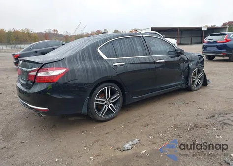 2017 Honda Accord Touring V6 z USA, uszkodzony, nr VIN 1HGCR3F98HA037654